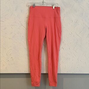 Lululemon Athletica Coral Leggings